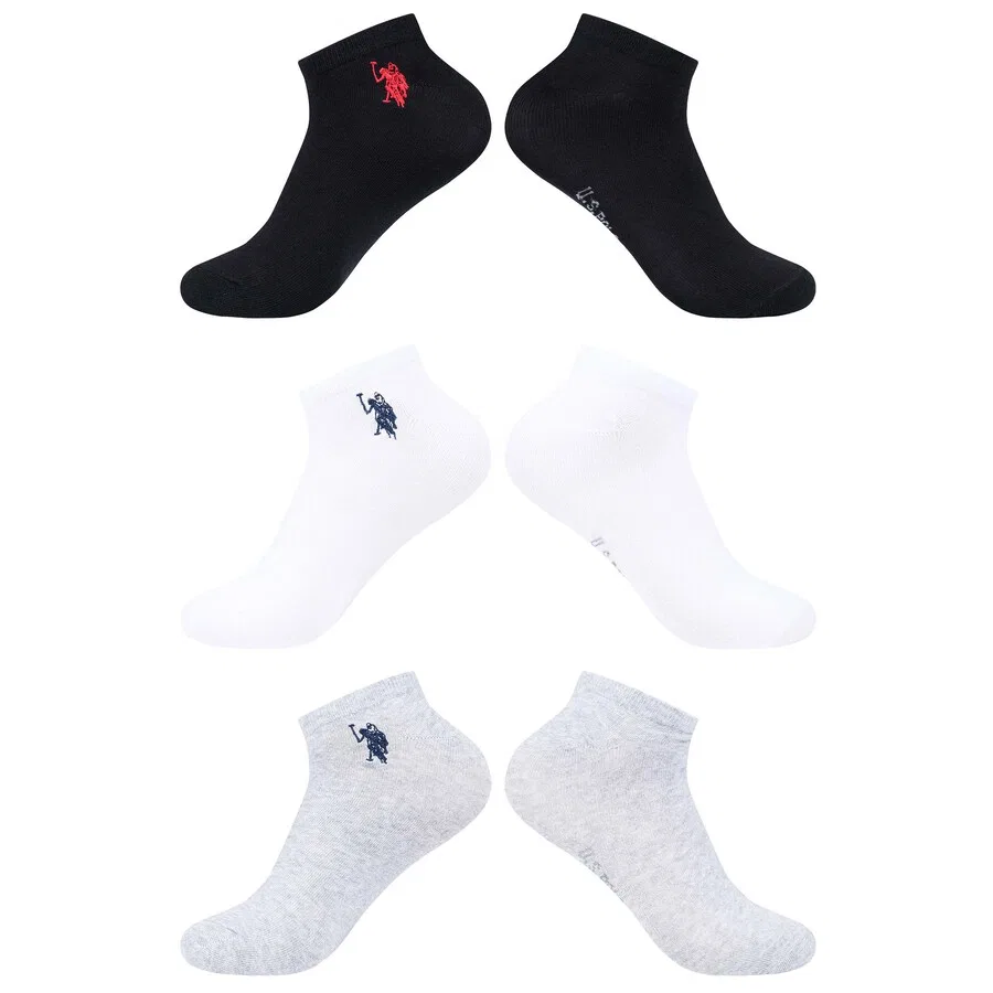 Носки U.S. POLO ASSN. черного и белого цвета