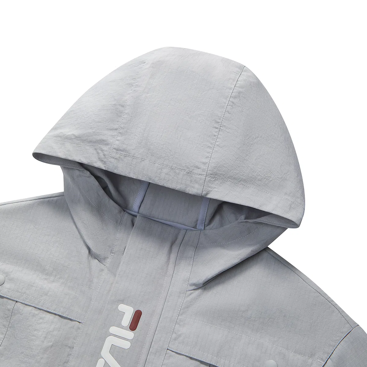 Детская куртка-худи с капюшоном Rosemary Gray FILA KIDS — фото 4