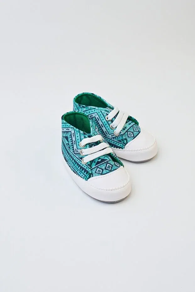 Детские пинетки спортивные с принтом Nami Baby, Blue
