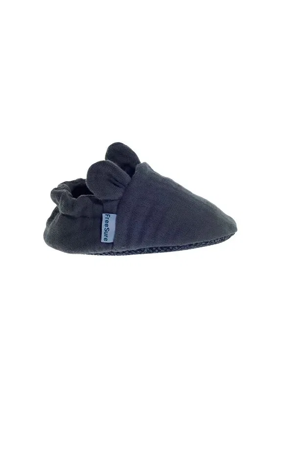 Детские пинетки для мальчиков с нескользящей подошвой Freesure, Dark Gray — фото 2