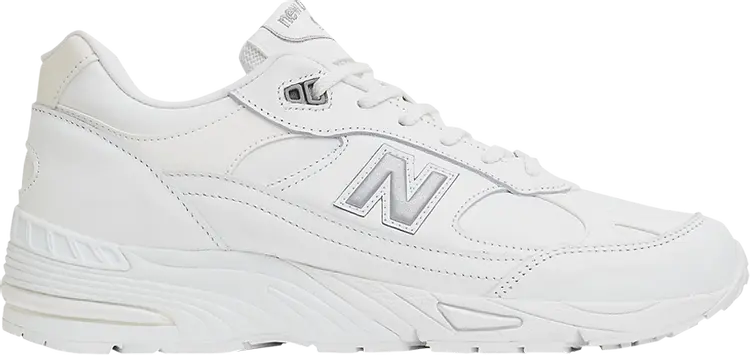 

Кроссовки New Balance 991 Made in England 'Triple White', белый