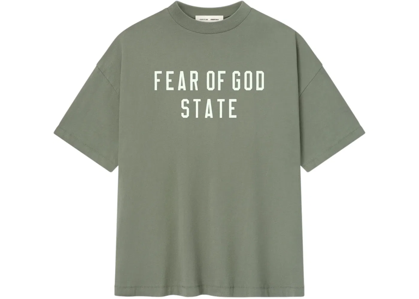 Мужская футболка Fear of God Essentials Tee, Moss