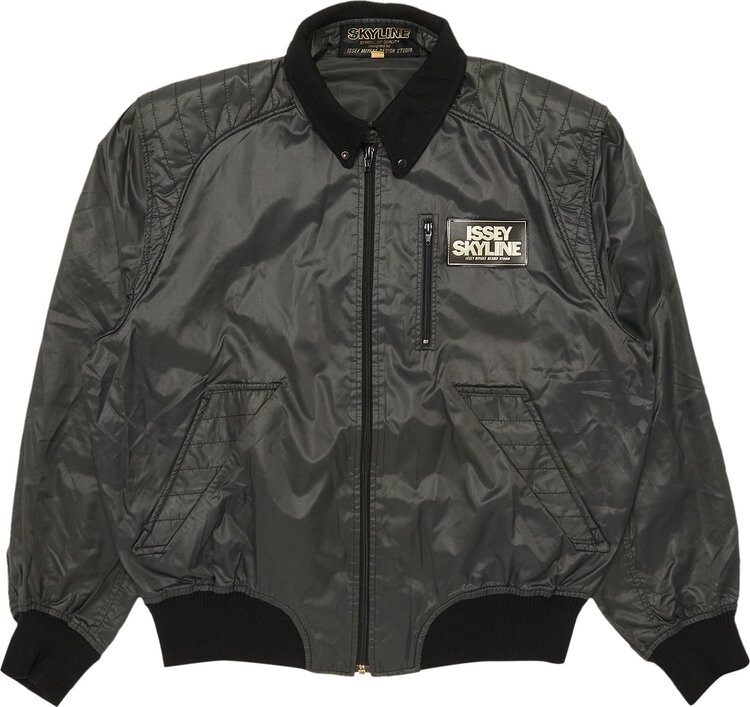 

Куртка Vintage Issey Miyake Skyline Jacket In Black, черный