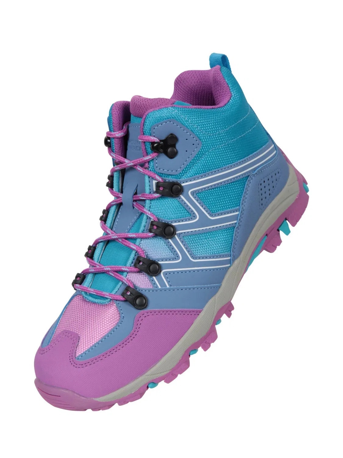 Ботинки для ходьбы Oscar Kids Mountain Warehouse, фиолетовый — фото 3