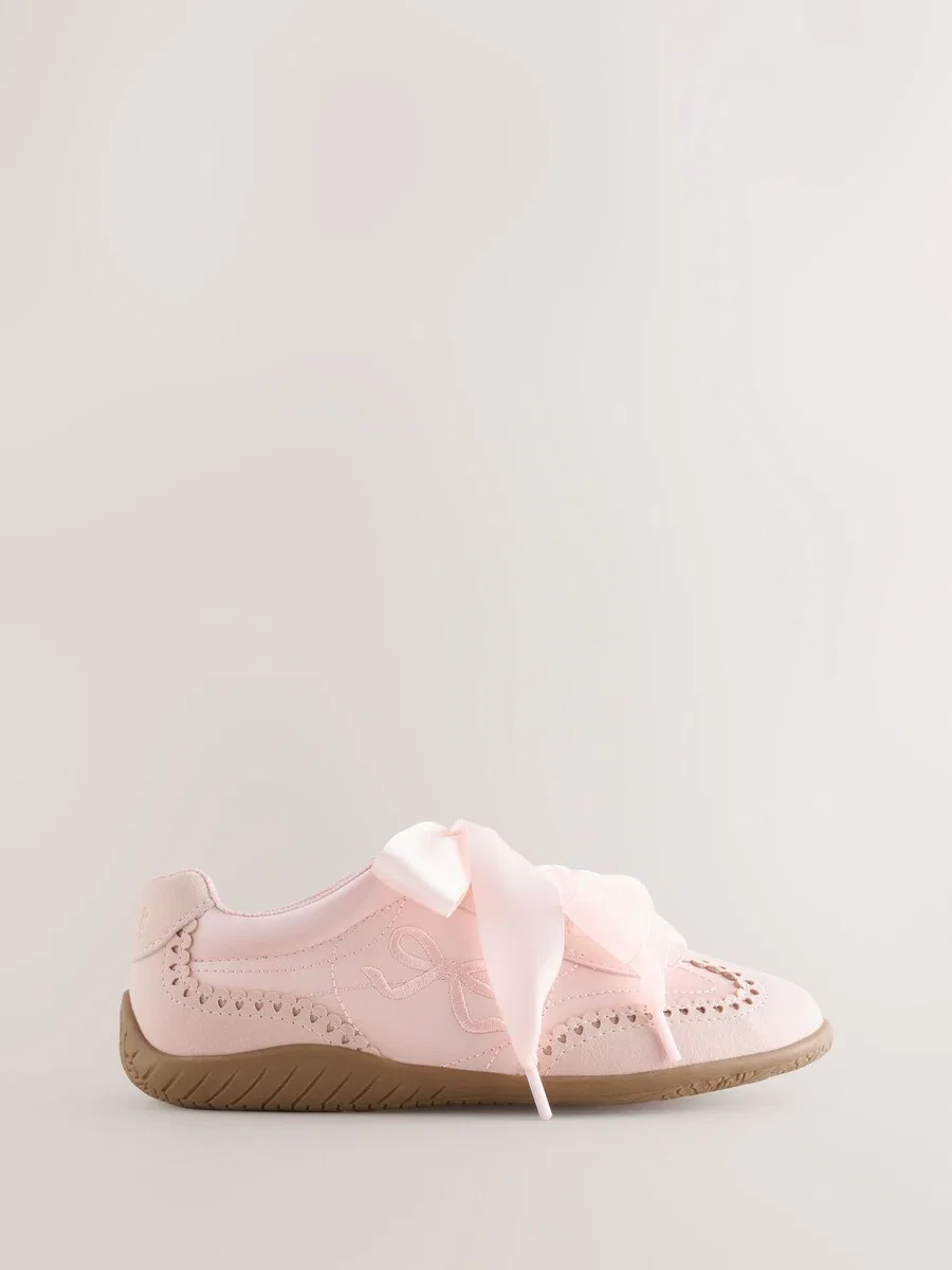 Кроссовки Baker by Ted Baker в розовом цвете — фото 3