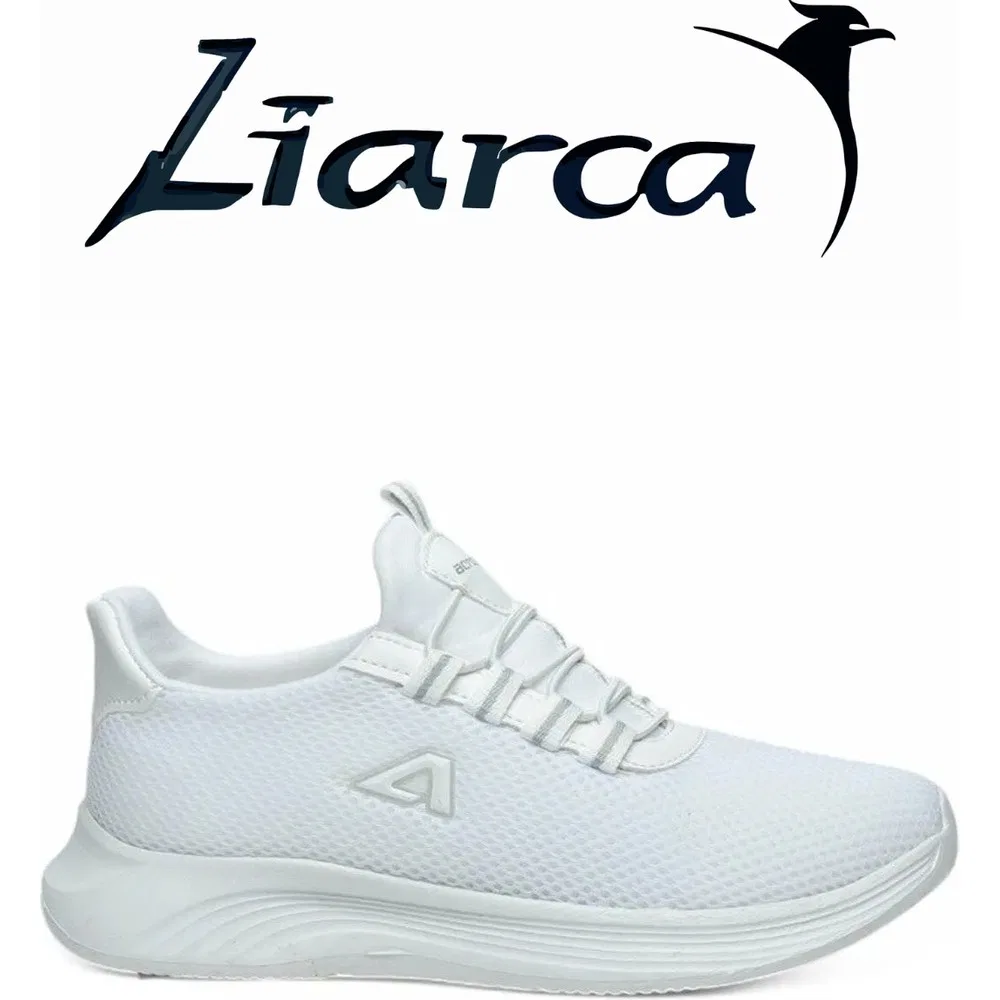 Детские кроссовки без шнуровки дышащие Velora Air, White Silver Liarca — фото 3