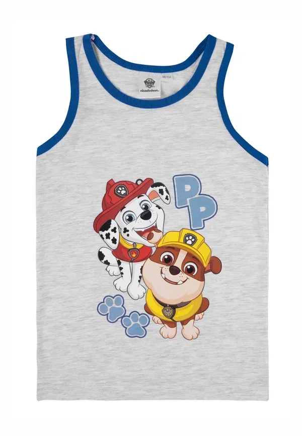 Комплект из 2 маек с принтом Paw Patrol, голубой, серый — фото 2