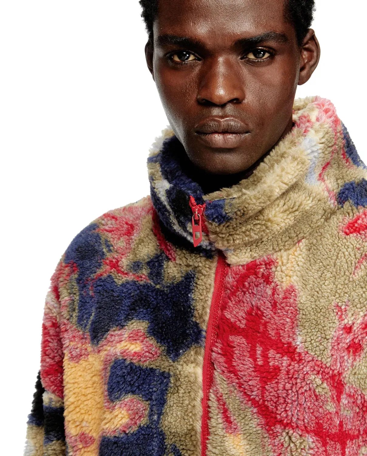 Мужская куртка с принтом Diesel, Multicolor — фото 3