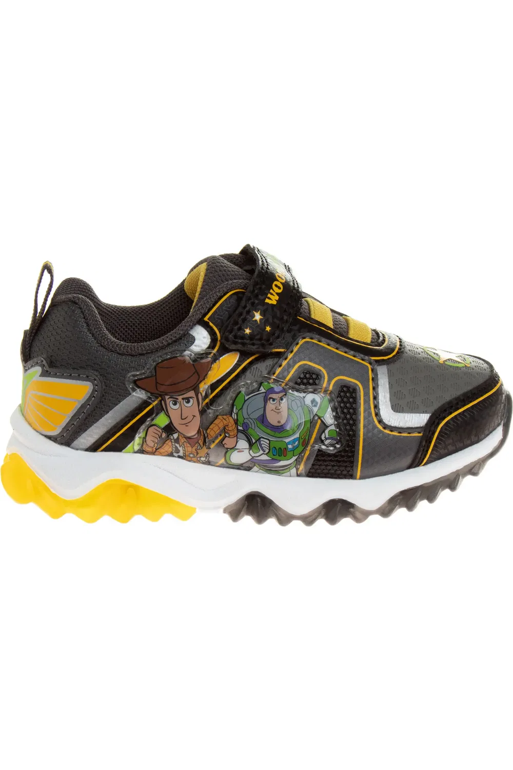 Кроссовки детские с героями Toy Story JOSMO, Black/Yellow — фото 2