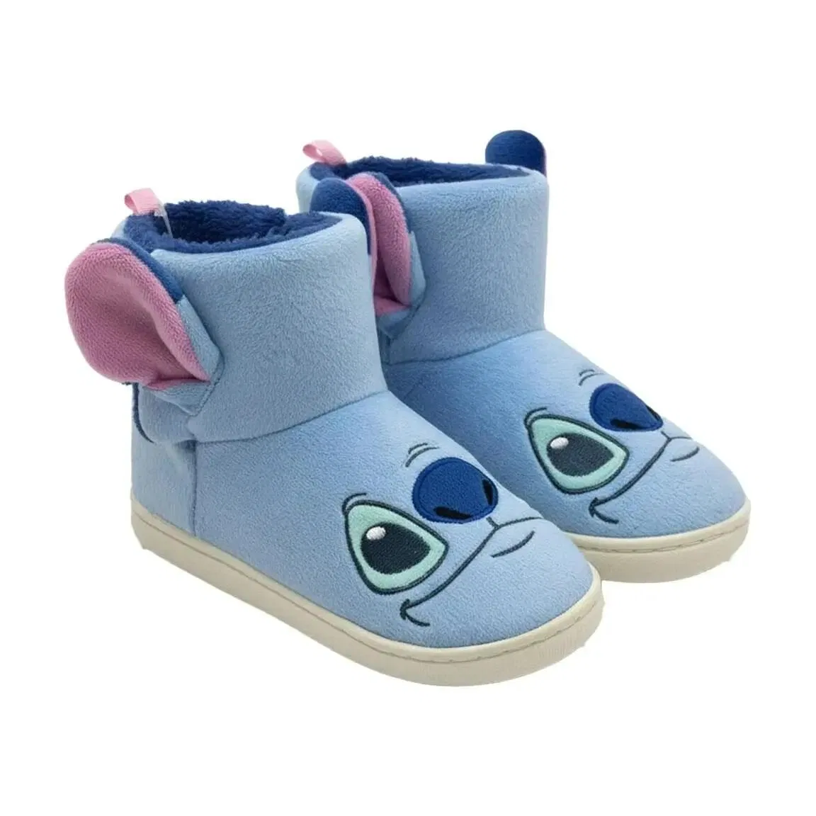 Детские шлепанцы с принтом Stitch Cerda, Hellblau