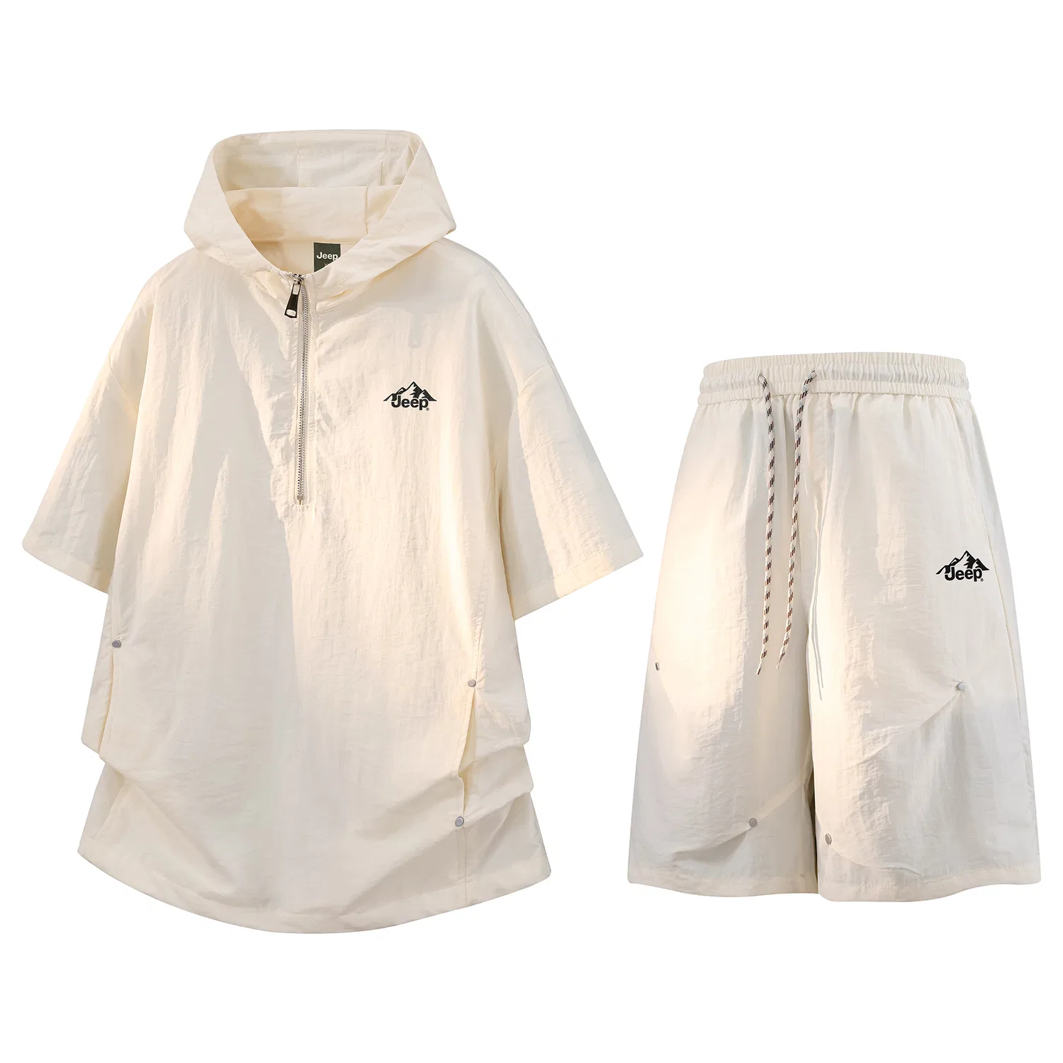 Детский спортивный комплект с принтом Jeep Horseback Riding Casual Collection, Белый