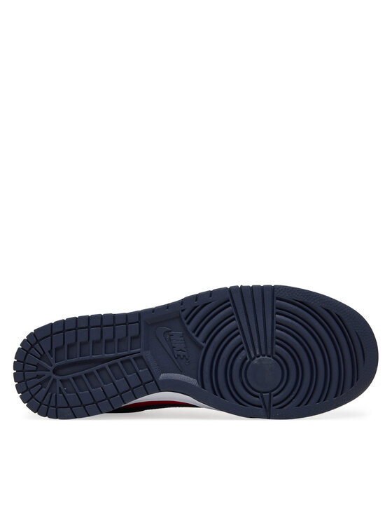 Кроссовки Dunk Low Retro DV0833 601 Nike, красный — фото 4