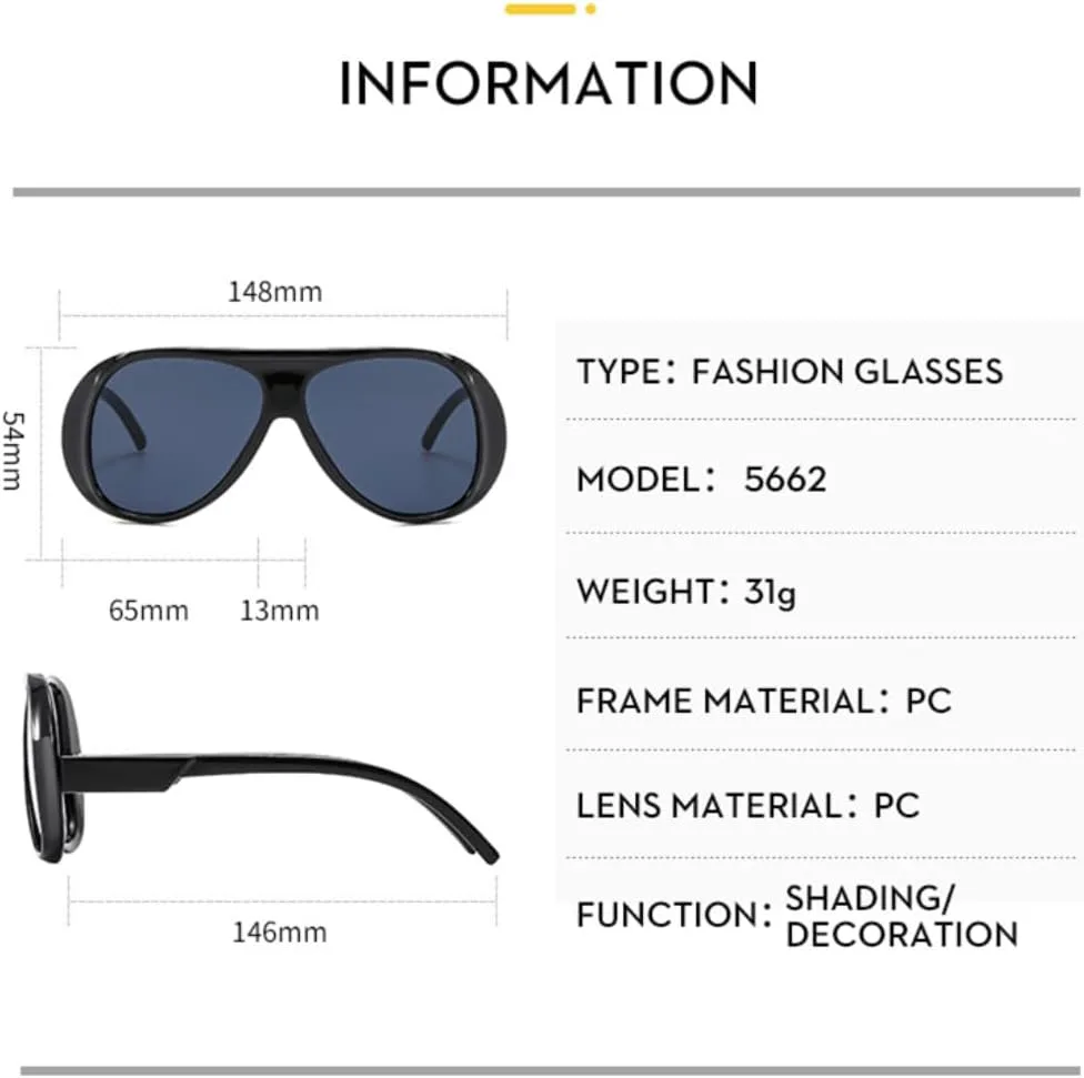 

Роскошные женские солнцезащитные очки в стиле панк для мужчин, для активного отдыха, велоспорта и спорта, защита от УФ-излучения UV400 TVTBBVV, Black Clear