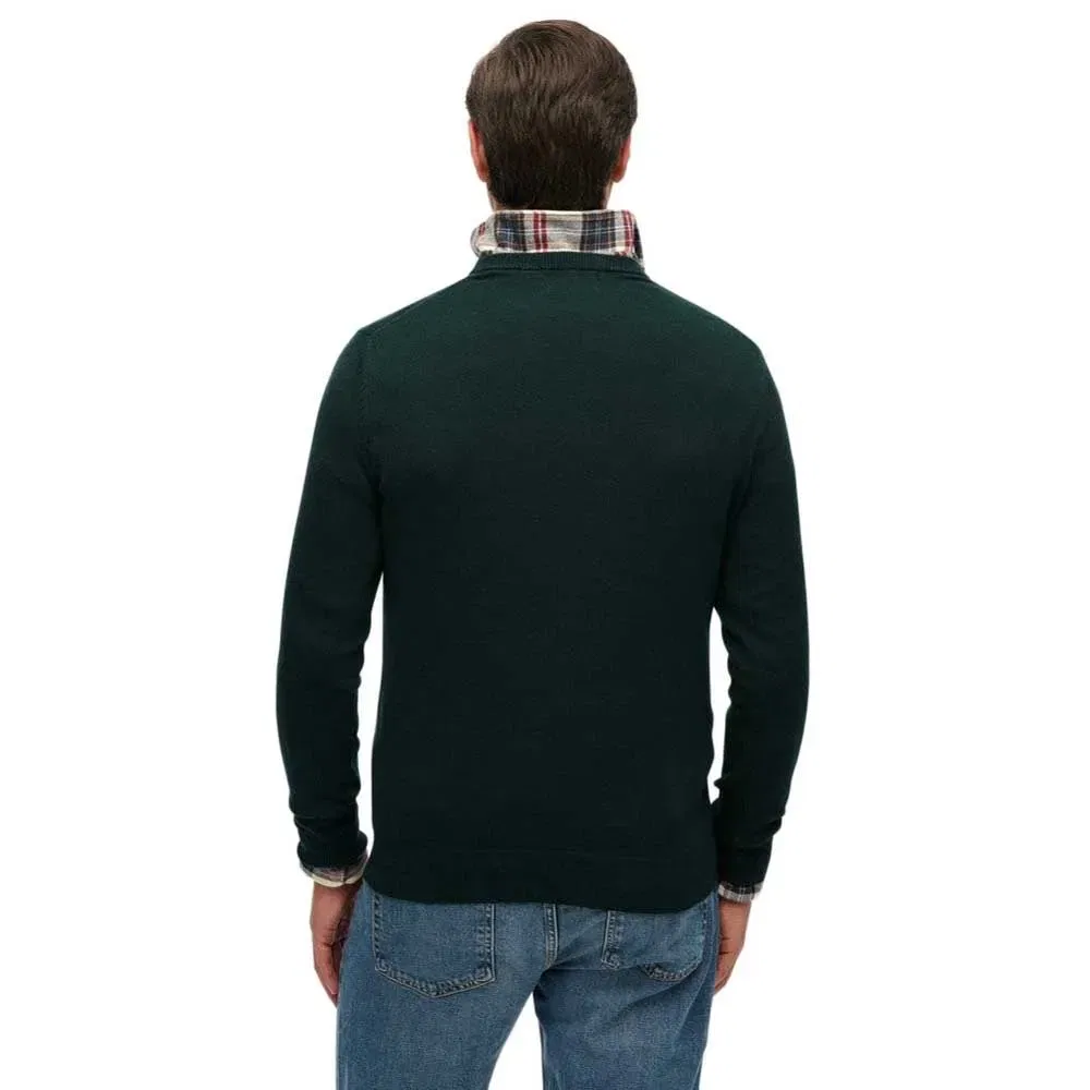 Свитер Essentials Superdry, зеленый — фото 2