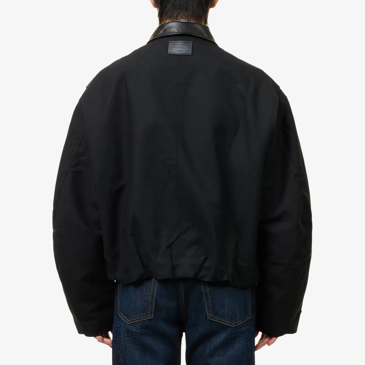 Хлопковая куртка с воротником Опадо Acne Studios, черный — фото 4