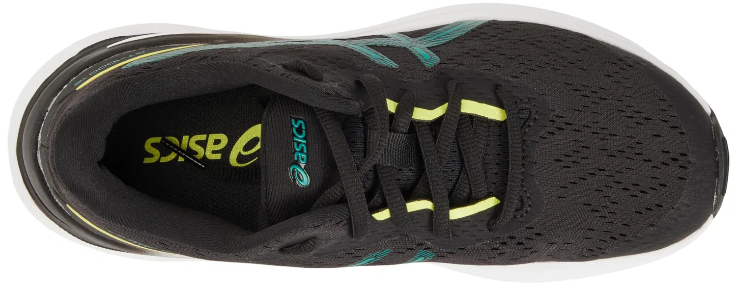 Детские кроссовки для мальчиков Gt-1000 13 Gs ASICS, Black Jasper Green — фото 3