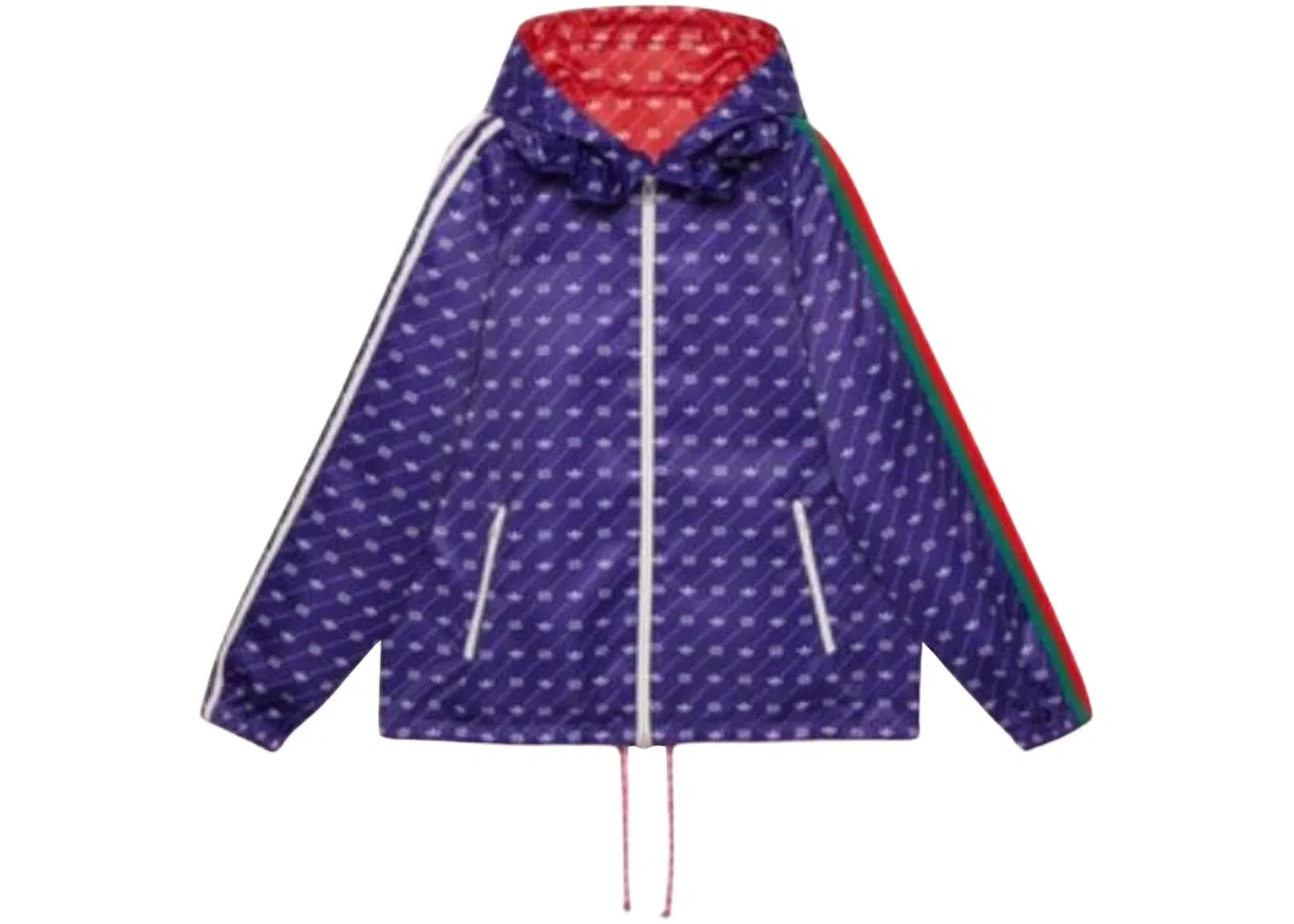 Женская куртка двусторонняя Jacket Gucci, Red/Purple — фото 2