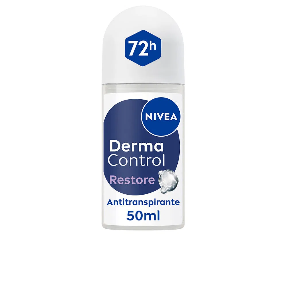 Антиперспирант-дезодорант роликовый 50 мл с гиалуроновой кислотой Nivea, DERMA CONTROL RESTORE