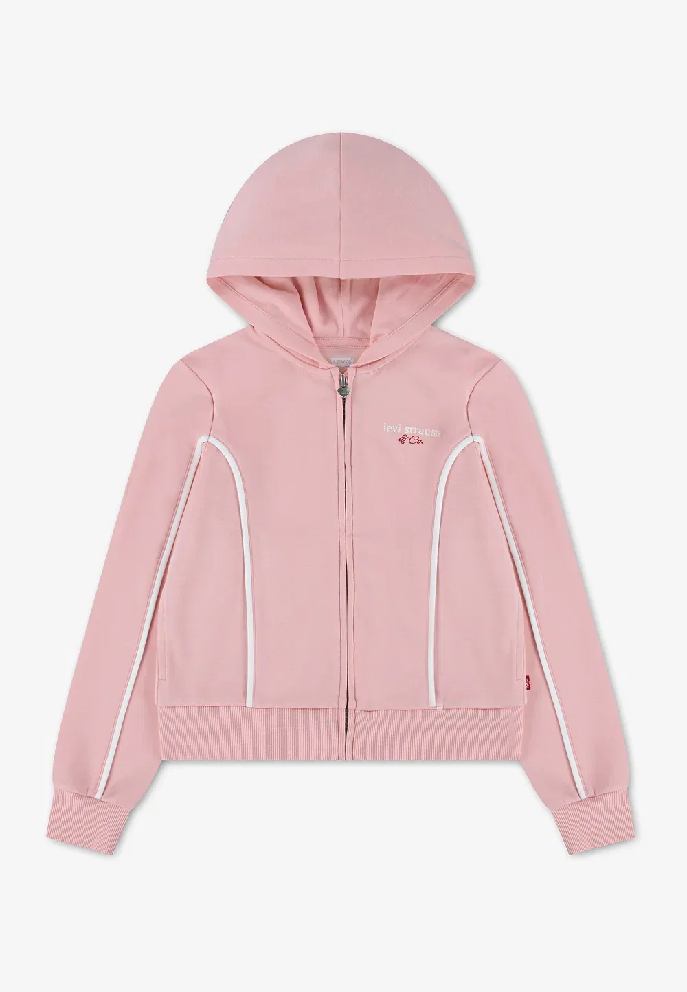 Встреча с университетской командой - толстовка на молнии Levi'S, Powder Pink