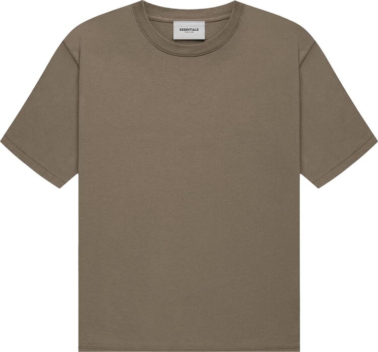 Футболка Fear of God Essentials Short-Sleeve Tee 'Harvest', коричневый — фото 2