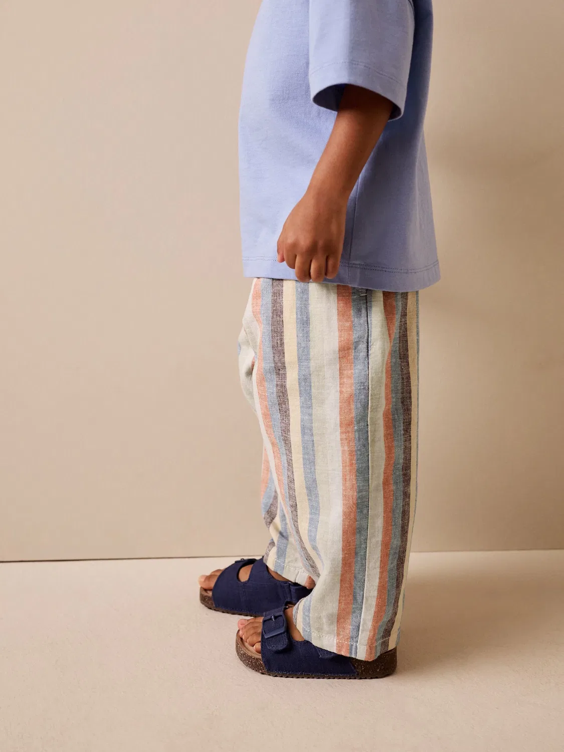 Брюки широкие Multi Stripe Next, мульти-полоска — фото 2