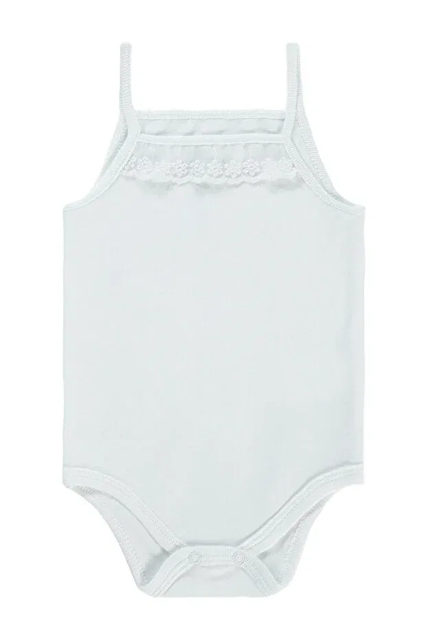 Детское боди для девочек хлопковое Civil Baby, White — фото 4