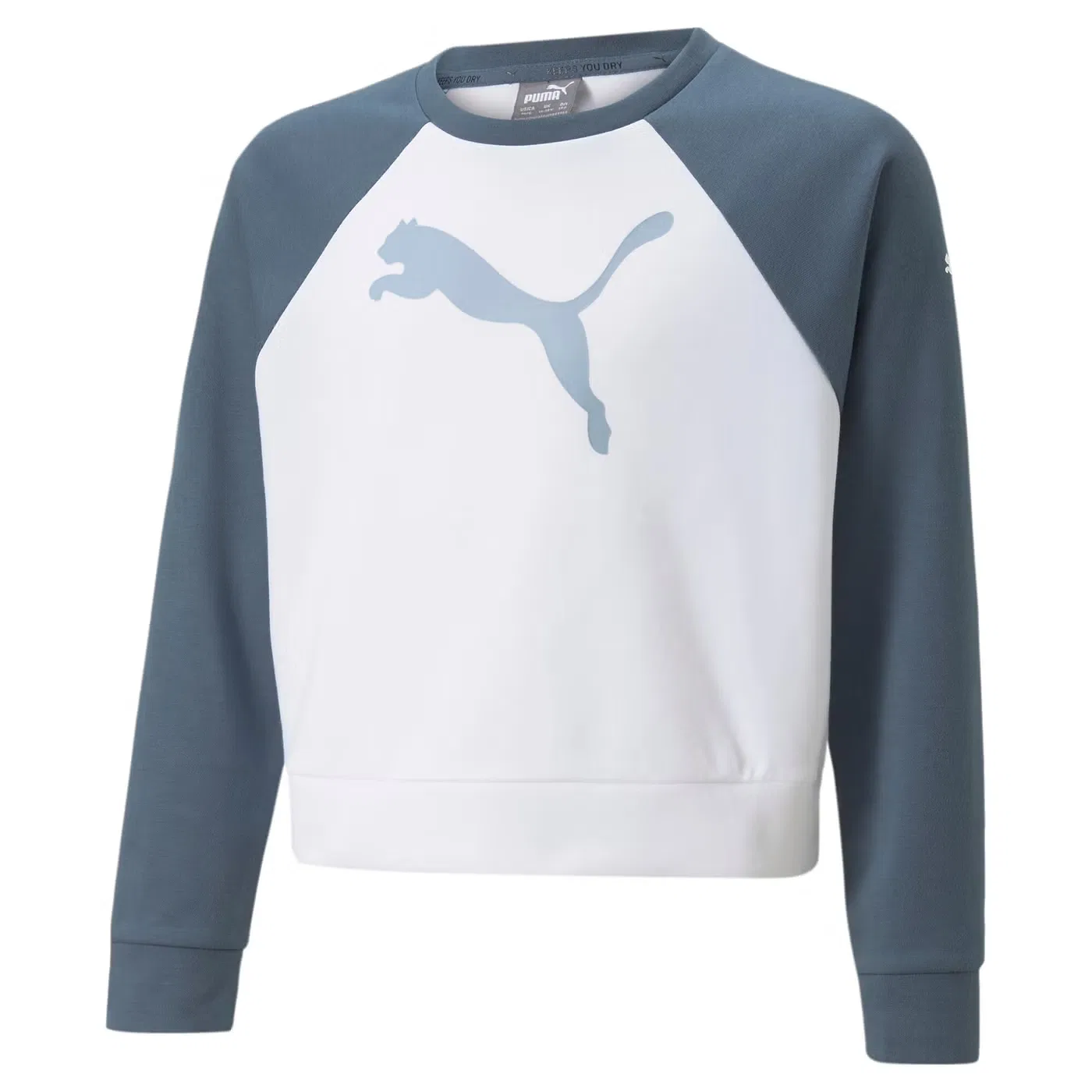 Свитшот с влагоотводящей тканью Puma, белый