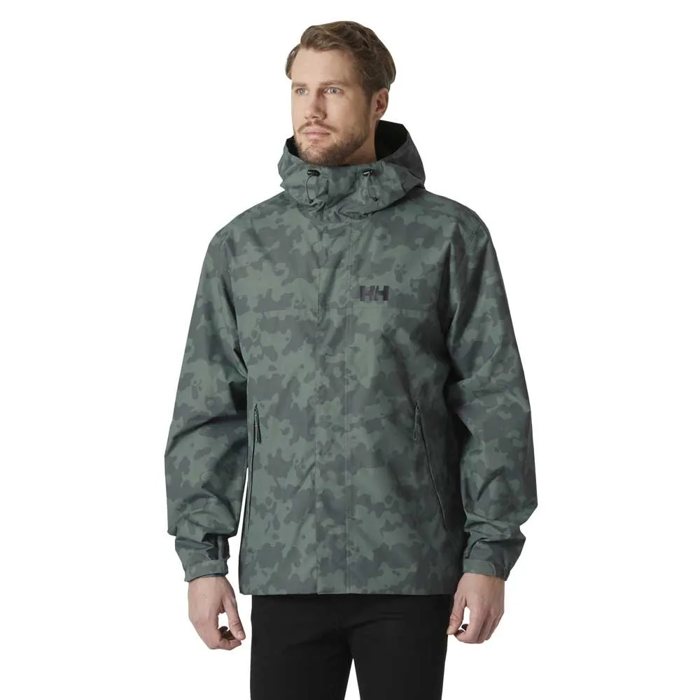 

Куртка Helly Hansen Ervik, серый/зеленый