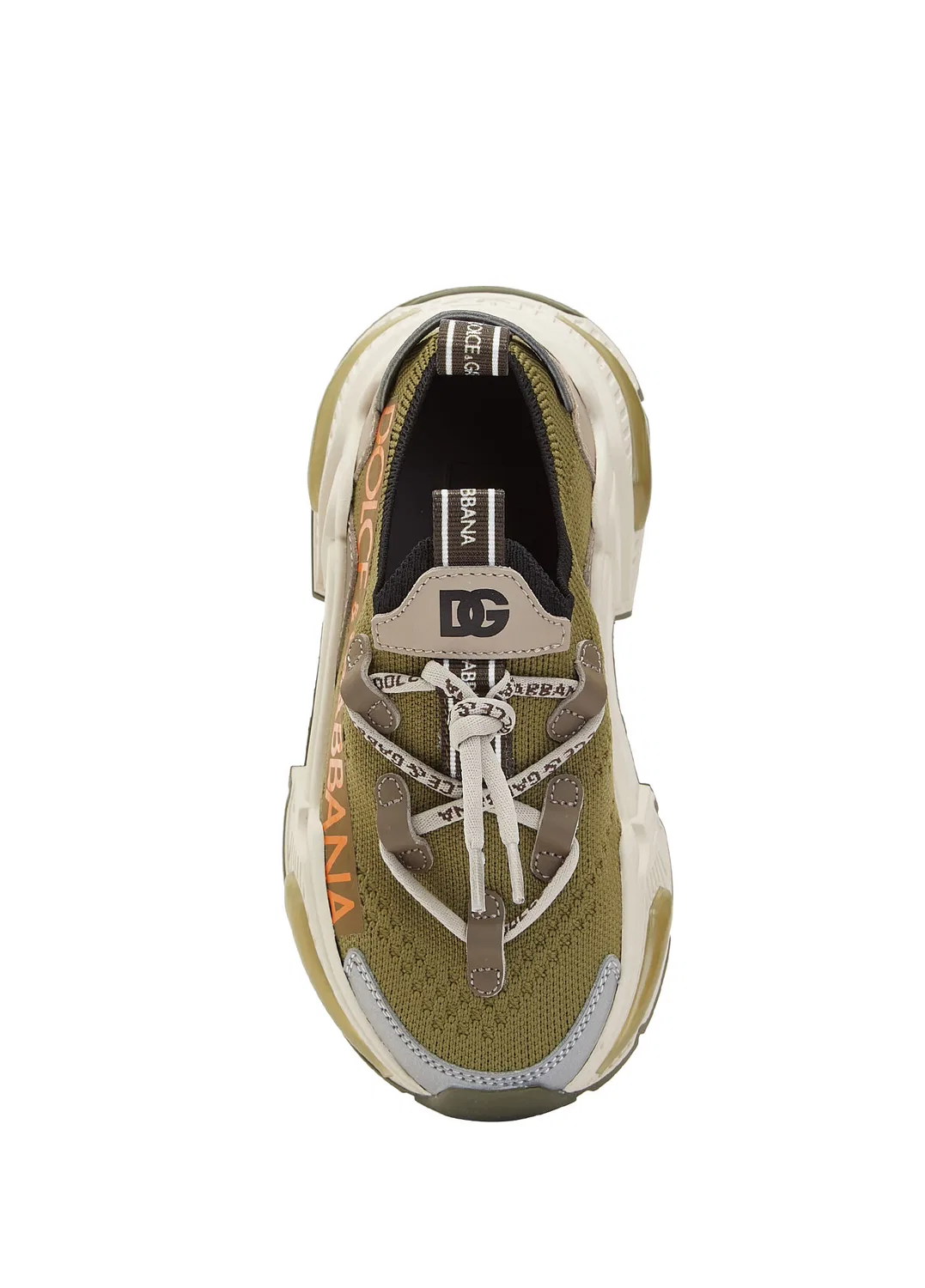 Кроссовки Dolce&Gabbana, Haki Erkek Çocuk Sneaker, Multicolor 2 — фото 4