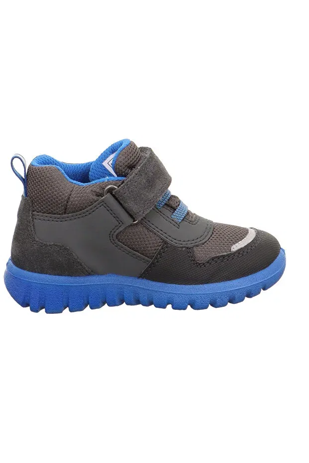 Детские ботинки для девочек с графическим принтом Sport7 mini medium gore-tex men's elastic velcro boots 1-006188-3 (31-35) Generic Brands, Gray Blue Fabric — фото 4