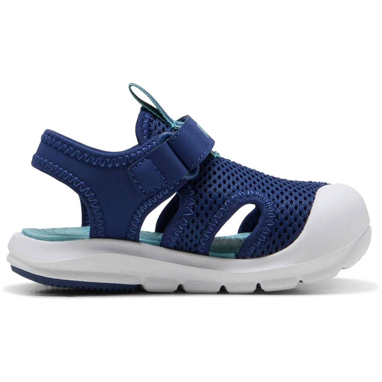Детские сандалии с сеткой Fun Racer Sandal Mesh V Inf Puma, Blau — фото 4