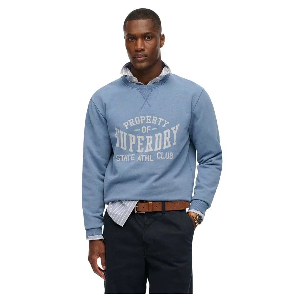 Худи Athletic Ess Superdry, синий