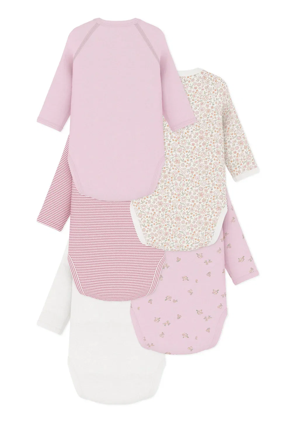 4 кубика - тело Petit Bateau, White Multicolor — фото 2