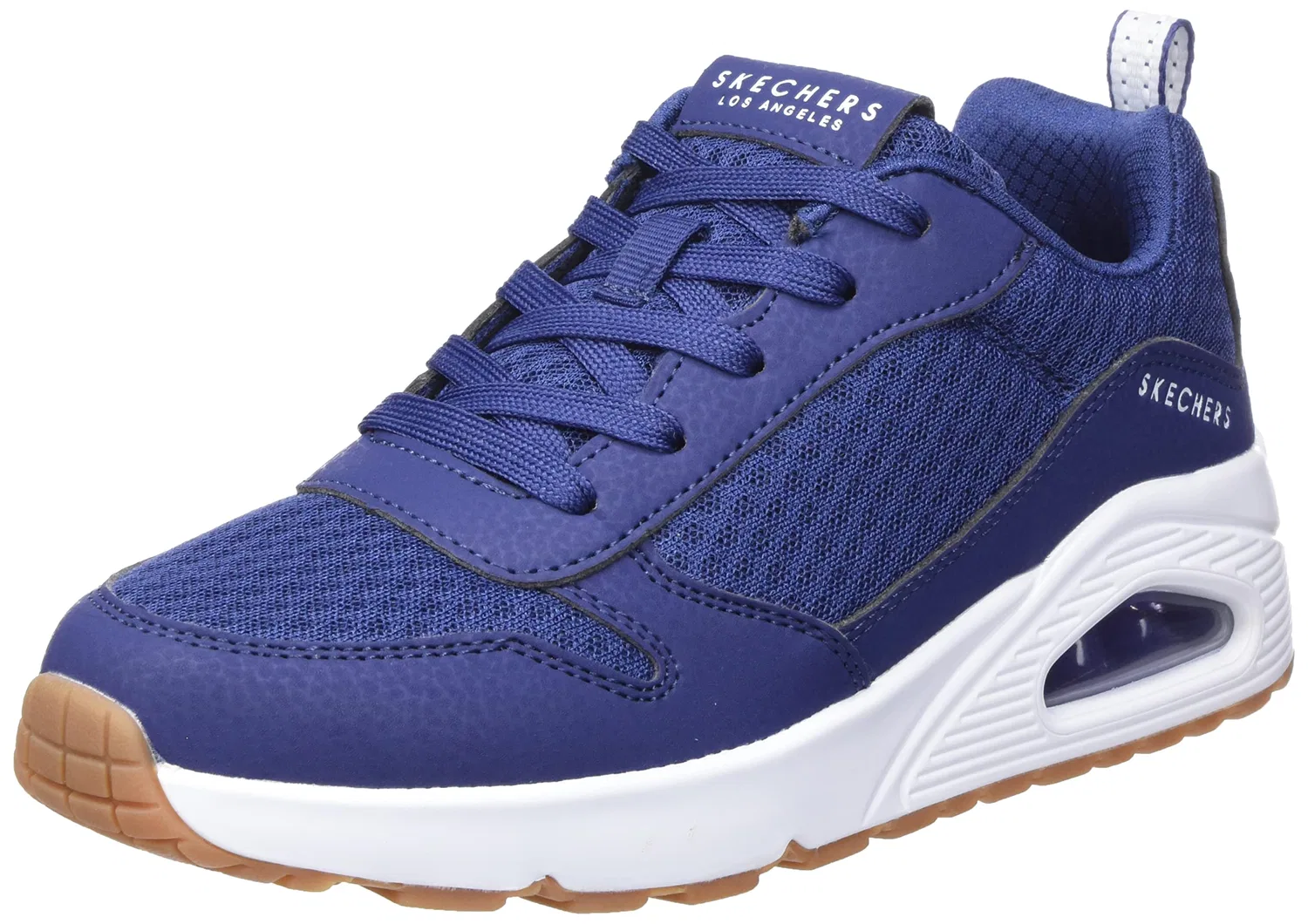 Детские кроссовки для мальчиков с твердой подошвой One - Powex Skechers, Navy Blue