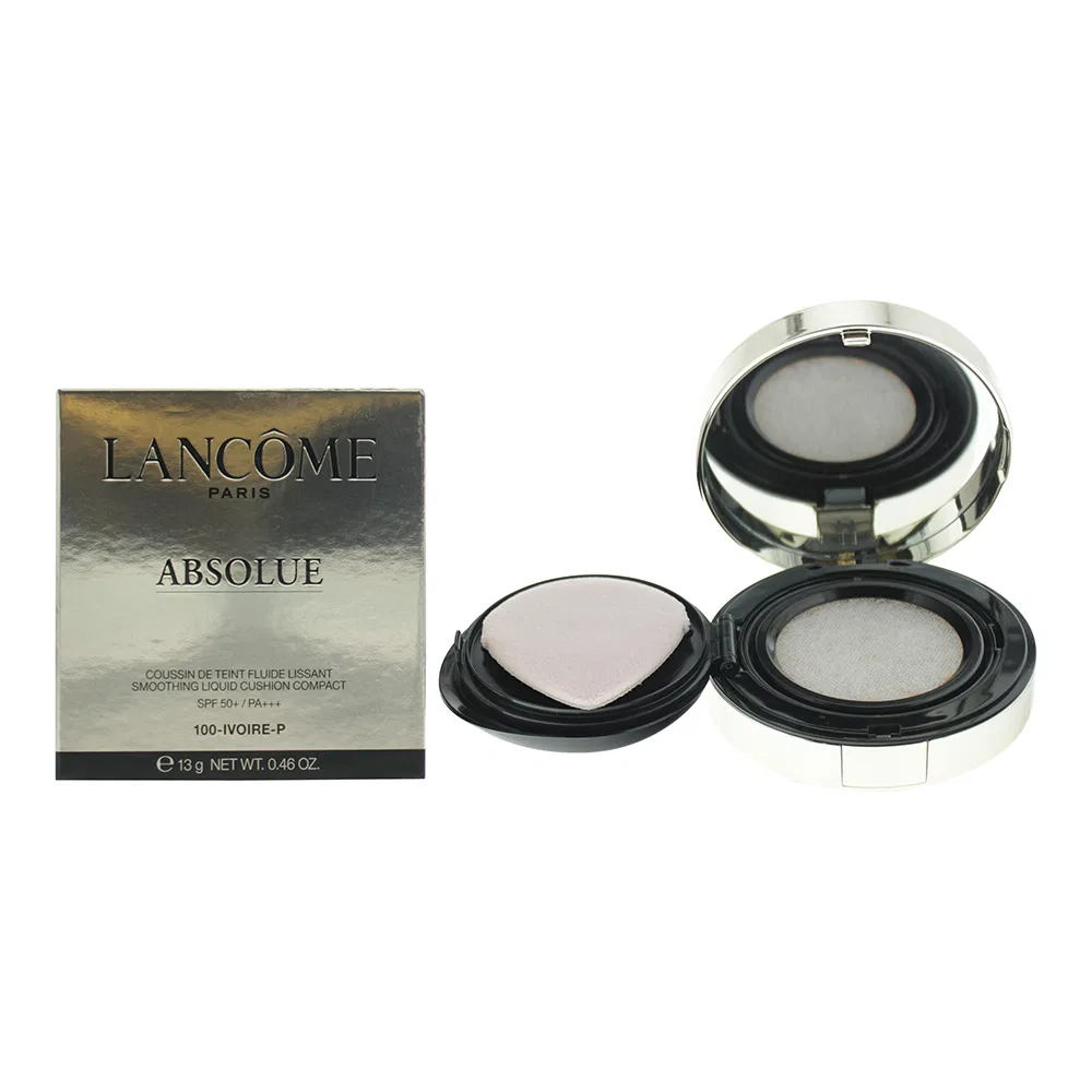 Тональная основа Absolue Smoothing Liquid Cushion Compact Foundation SPF 50+ Lancome, 100-Ivoire-P