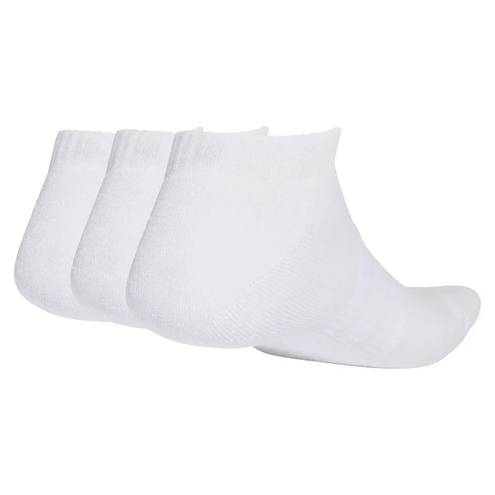 Носки низкие с амортизацией Adidas Cushioned Essentials 3 пары, белый — фото 2