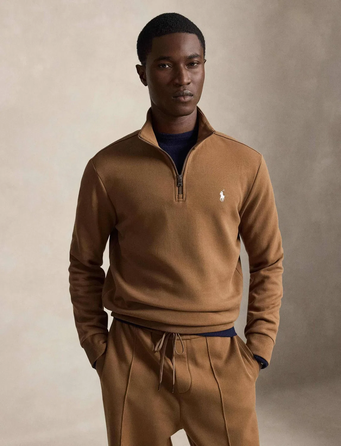 Худи на молнии Polo Ralph Lauren, Marrone