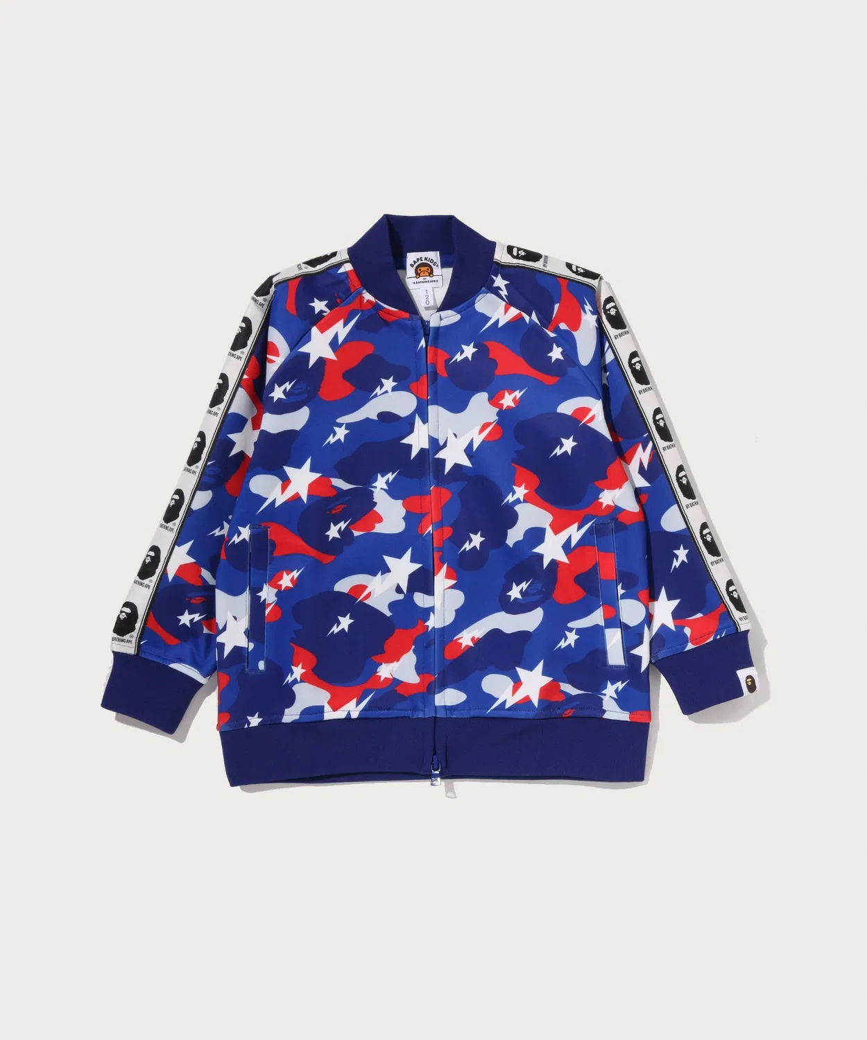 Детская куртка-трактор с принтом STA STRIKE CAMO A BATHING APE, Blue