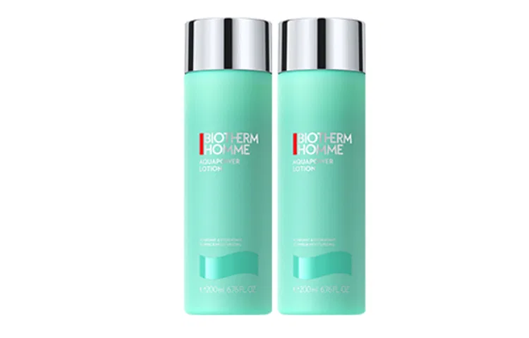 Мужской тонер с увлажнением, набор из 2 флаконов по 200 мл, BIOTHERM, Blue — фото 2