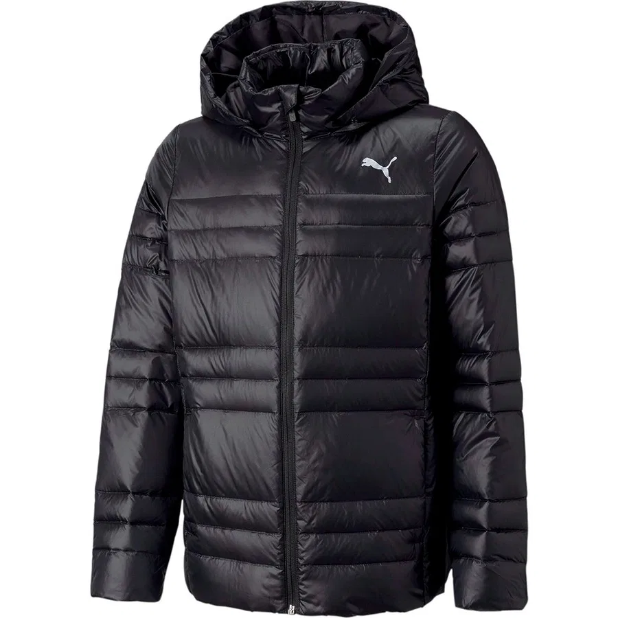 Детский утепленный капюшонный монт Puma Light Goose, Черный