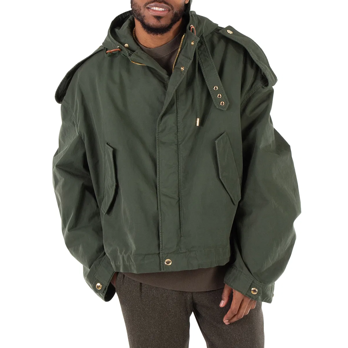 Куртка мужская с капюшоном Alexander McQueen, Green