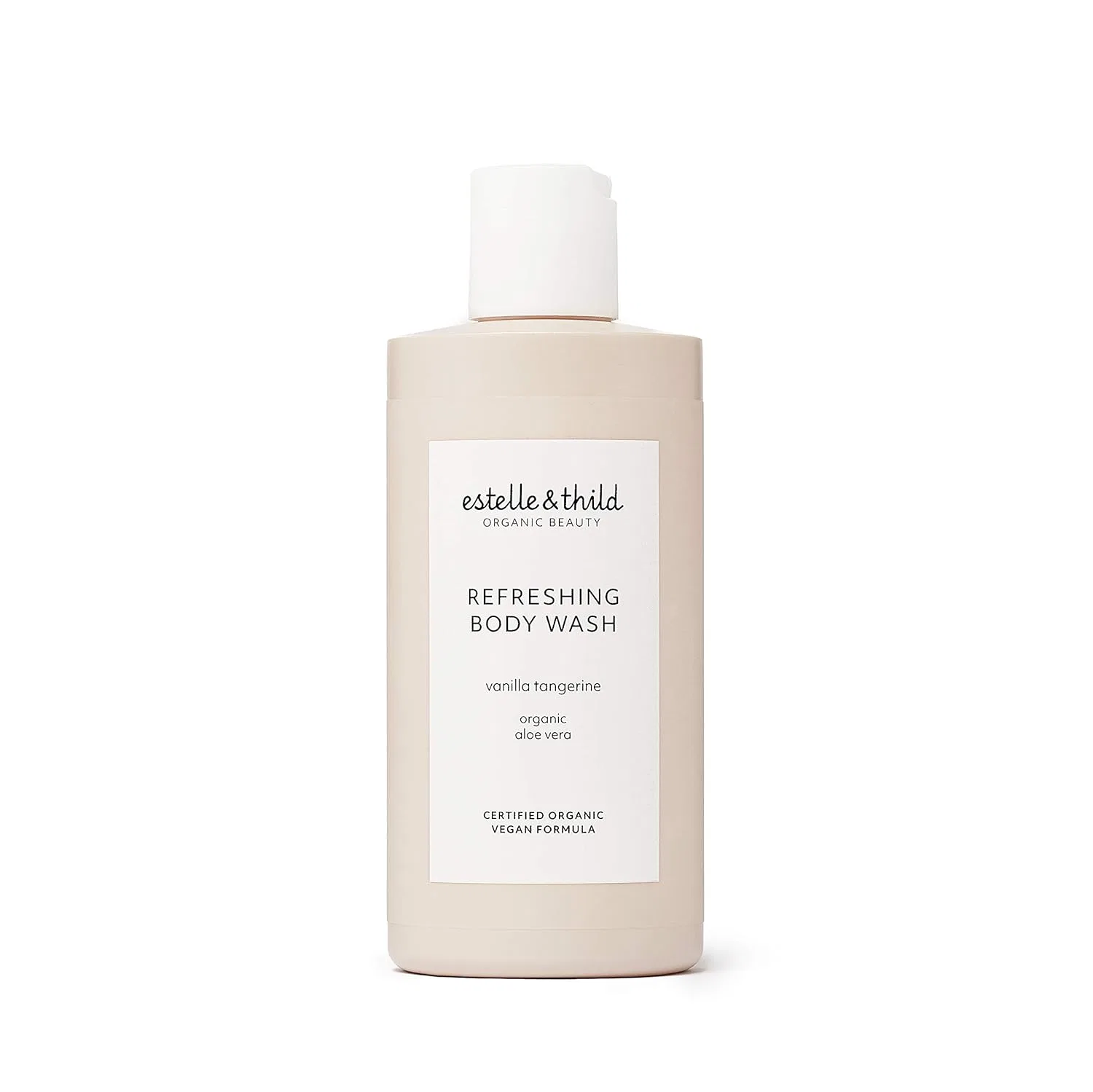 Гель для душа Organic Beauty Vanilla Tangerine Refreshing Body Wash, Estelle & Thild, 200 мл