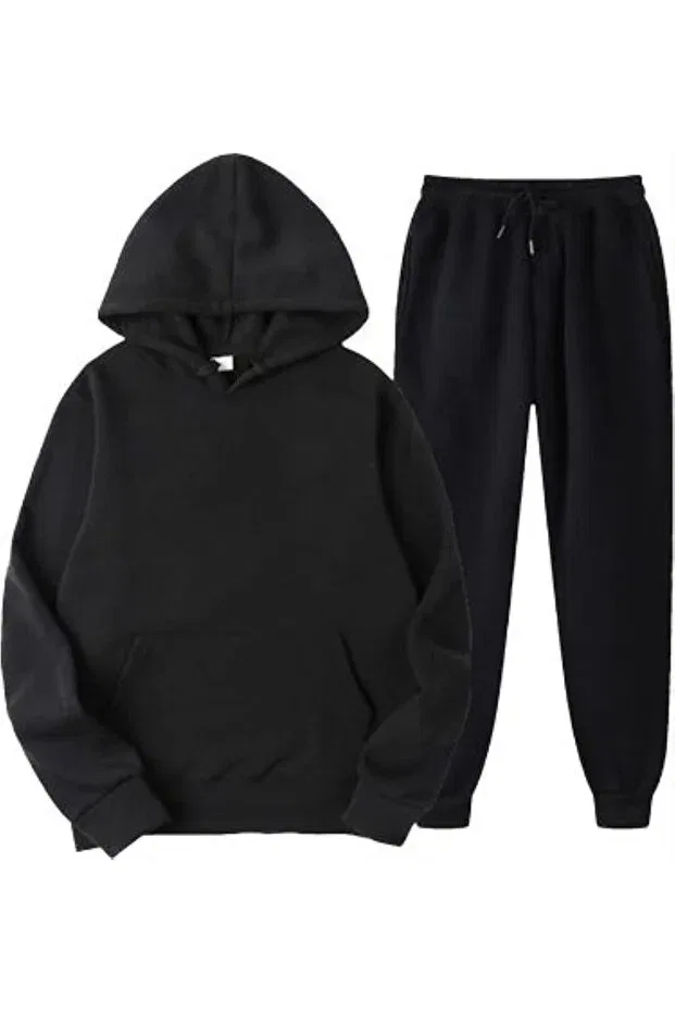 Детский спортивный костюм для девочек хлопковый Basics Yağtu Collection, Black
