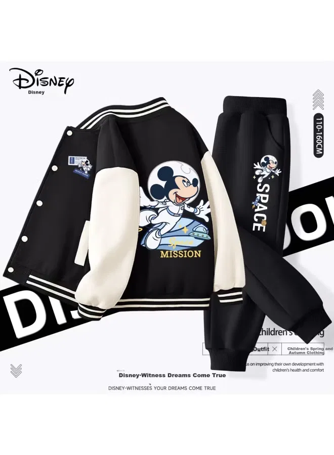 Комплект одежды для мальчиков в американском стиле с мультяшным принтом Disney