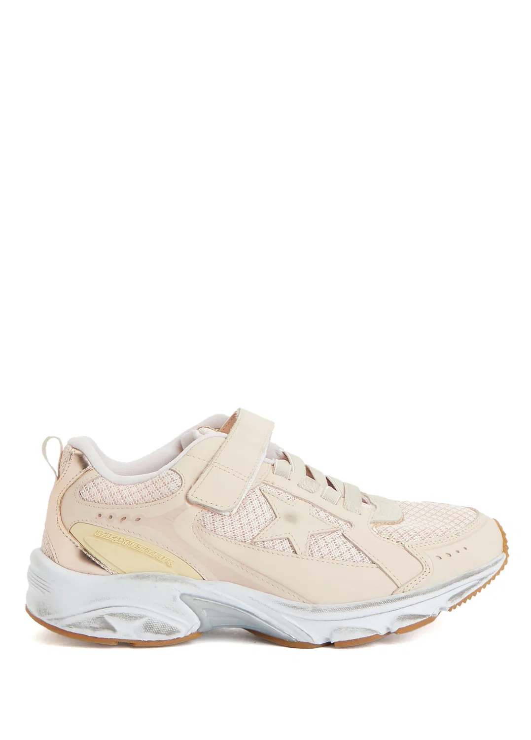 Кроссовки Golden Goose Light Star, Pink-Yellow