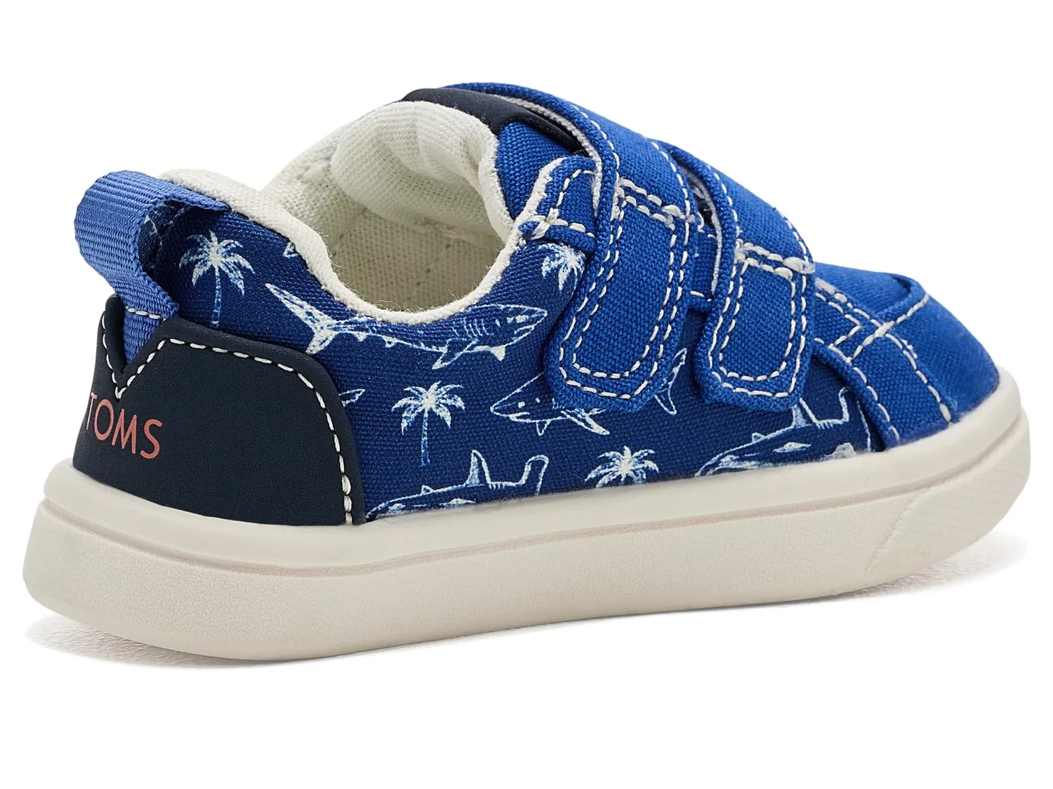 Кроссовки Cruz Double Strap (для малышей и маленьких детей) Toms Kids, Bright Blue — фото 4