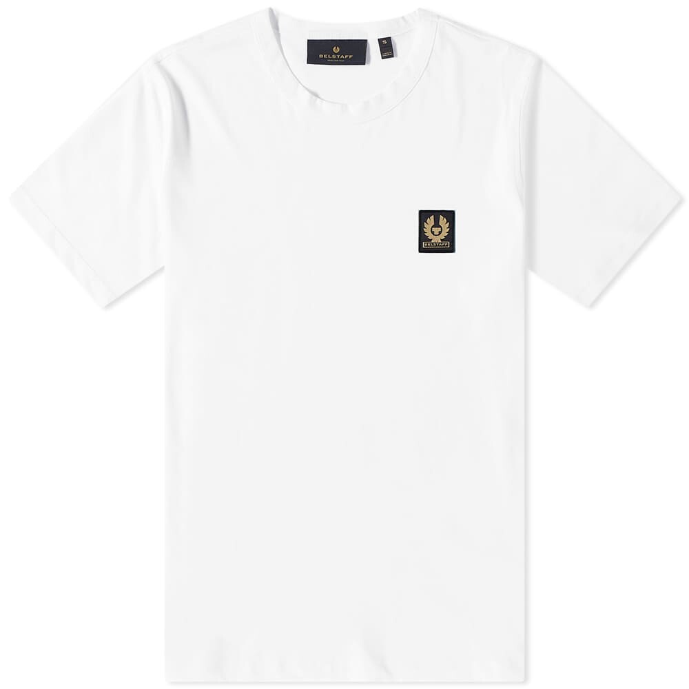 

Футболка Belstaff Patch Logo Tee, Белый, Футболка Belstaff Patch Logo Tee