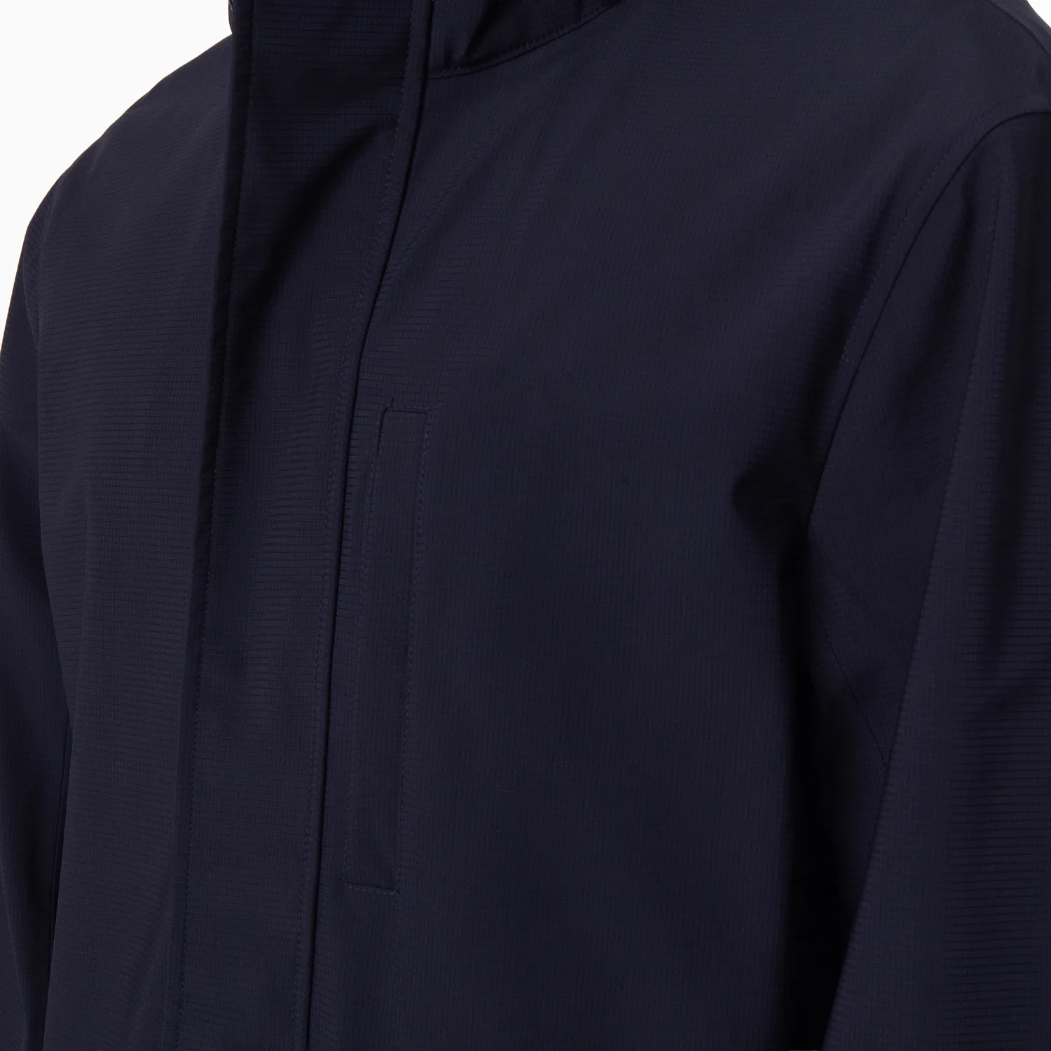 Ветровка из нейлона с водоотталкивающей пропиткой Emporio Armani, Iconico 0920 Blu Navy Ea — фото 2