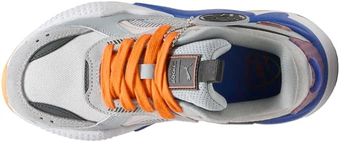 Детские кроссовки для мальчиков на шнуровке Rocket League Rs PUMA, Grey — фото 4