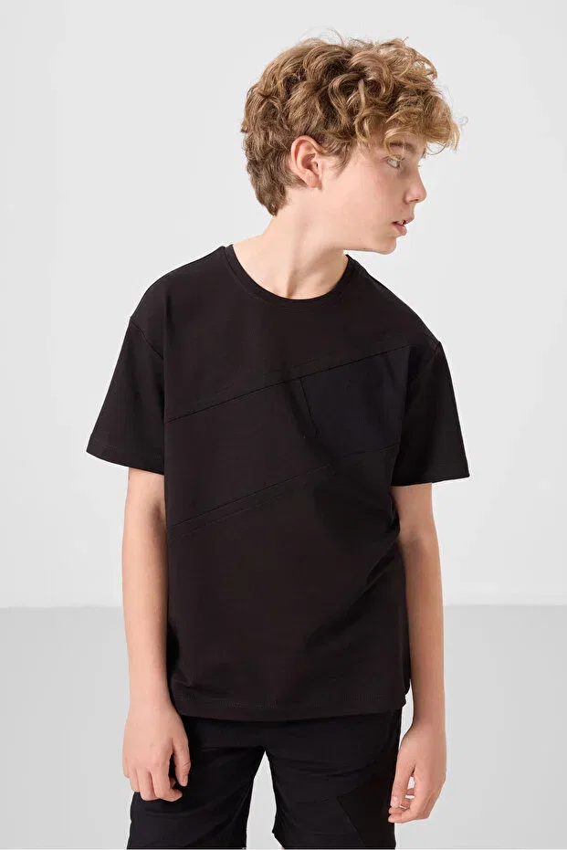 Детский спортивный костюм для мальчиков хлопковый Tommy Life, Black Black — фото 2